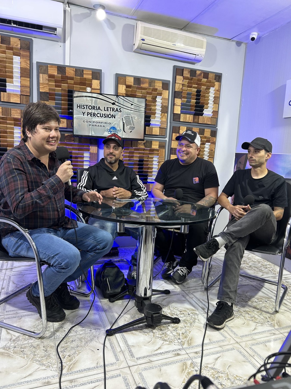 Producción audiovisual en La Nación Studio